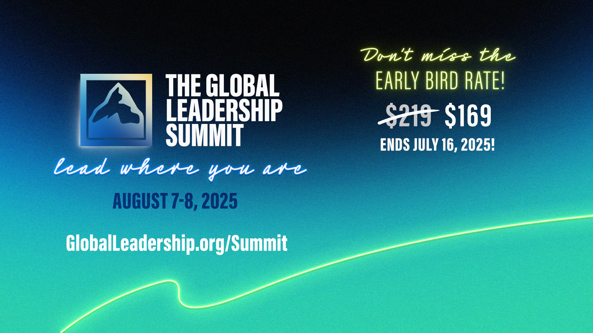 Early Bird Pricing